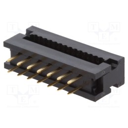 10 pcs : T8061400001NEU - IDC transition, PIN: 14, IDC,THT, for ribbon cable, 1.27mm, 1A