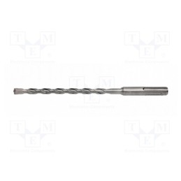 10 pcs : HT7D915 - Drill bit, for concrete, Ø: 6mm, L: 110mm, tool steel, SDS-Plus®
