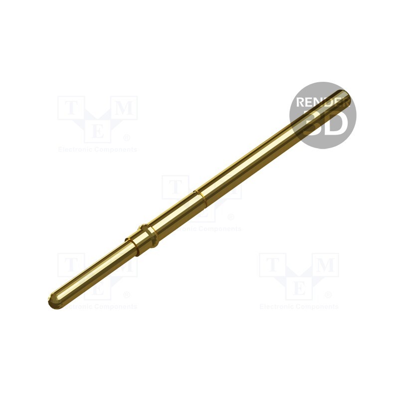 10 pcs : 30.05.13.15 - Test needle, Operational spring compression: 3.3mm, 3A,4A, 1.5N