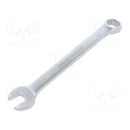 10 pcs : PGT103 - Wrench, combination spanner, 11mm, Chrom-vanadium steel, satin