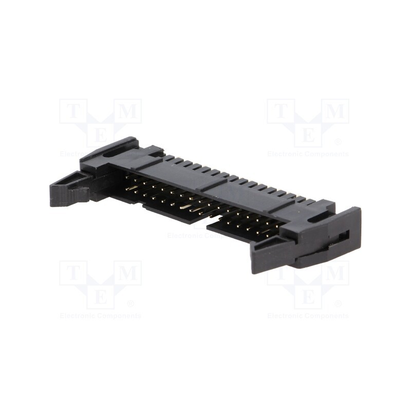 10 pcs : T816134A1S102CEU - Socket, IDC, male, PIN: 34, straight, with ejector, THT, 2.54mm