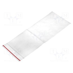 10 pcg : 02-05-0920 - Self-seal bag, L: 200mm, Width: 90mm, Thick: 40um, polyetylene