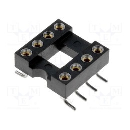 10 pcs : DS1001-02-08N13 - Socket: integrated circuits, DIP8, Pitch: 2.54mm, precision, SMT