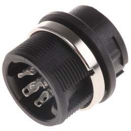 1 pcs - Amphenol Circular Connector, 6 Contacts, Panel Mount, M16 Connector, Socket, Female, signalmate C091 Series