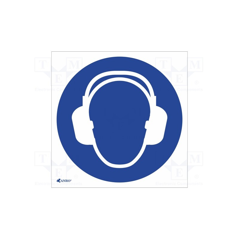 20 pcs : IM/003/C/F - Safety sign, regulatory, self-adhesive folie, W: 200mm, H: 200mm