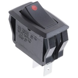 1 pcs - RS PRO SPST, On-Off Rocker Switch Panel Mount