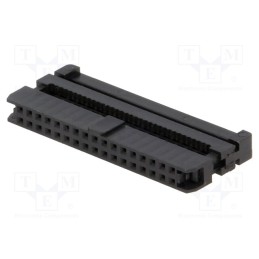 10 pcs : T826134A101CEU - Plug, IDC, female, PIN: 34, with cable clamp, IDC, for ribbon cable