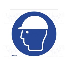 20 pcs : IM/014/C/F - Safety sign, regulatory, self-adhesive folie, W: 200mm, H: 200mm