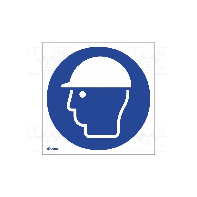 20 pcs : IM/014/C/F - Safety sign, regulatory, self-adhesive folie, W: 200mm, H: 200mm