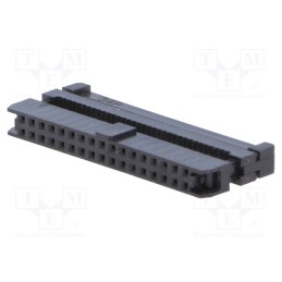 10 pcs : T826134A201CEU - Plug, IDC, female, PIN: 34, with cable clamp, IDC, for ribbon cable