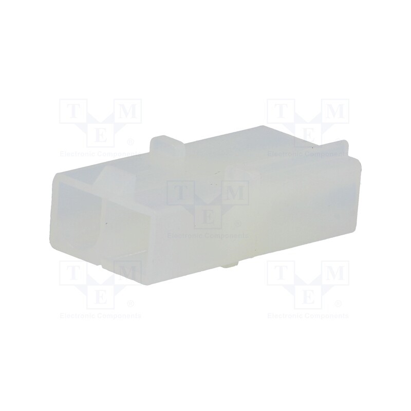 20 pcs : TAMIYA-M - Plug, wire-wire, male, w/o contacts, 6.2mm