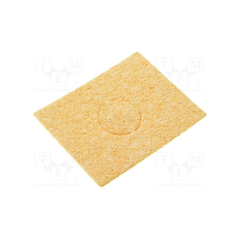 10 pcs : - Tip cleaning sponge, for soldering station, SP-1010DR, 56x36mm