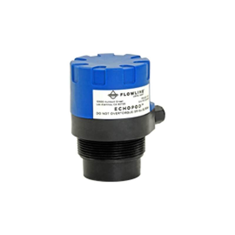 1 pcs - Flowline UG01 Series Reflective Ultrasonic Multi-Function Liquid Level Transmitter Level Transmitter, 2 Wire, 4 to 20