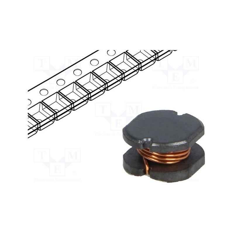 50 pcs : DLG-1005-121 - Inductor: wire, SMD, 1005, 120uH, 0.89A, 0.4Ω
