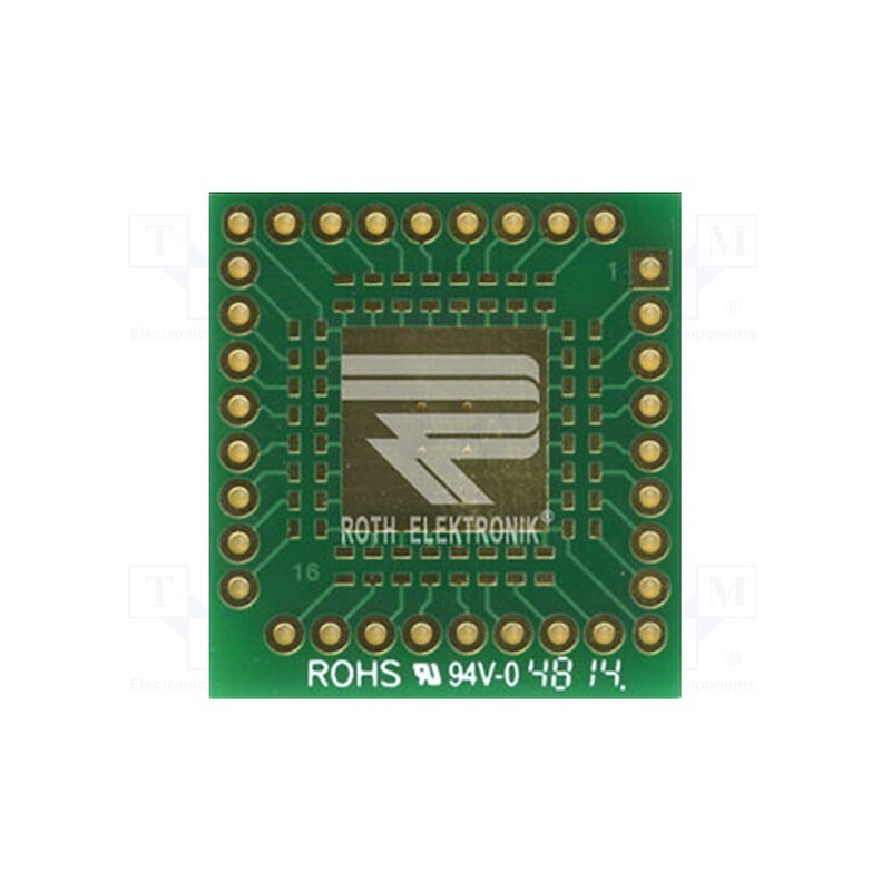 10 pcs : RE935-02E - Board: universal, multiadapter, W: 26.67mm, L: 28.57mm, QFN32,QFP32