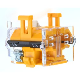 1 pcs - EAO Contact Block for Use with 04 Series, 500V ac, 1NO