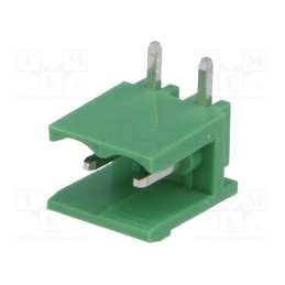 20 pcs : TBG-5-KB-2P/GN - Pluggable terminal block, Contacts ph: 5.08mm, ways: 2, socket