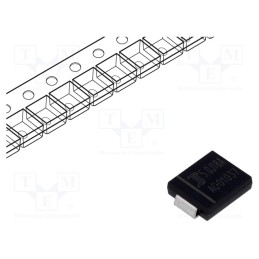 10 pcs : 5.0SMCJ18A-AQ - Diode: TVS, 5kW, 20÷22.1V, unidirectional, ±5%, SMC,