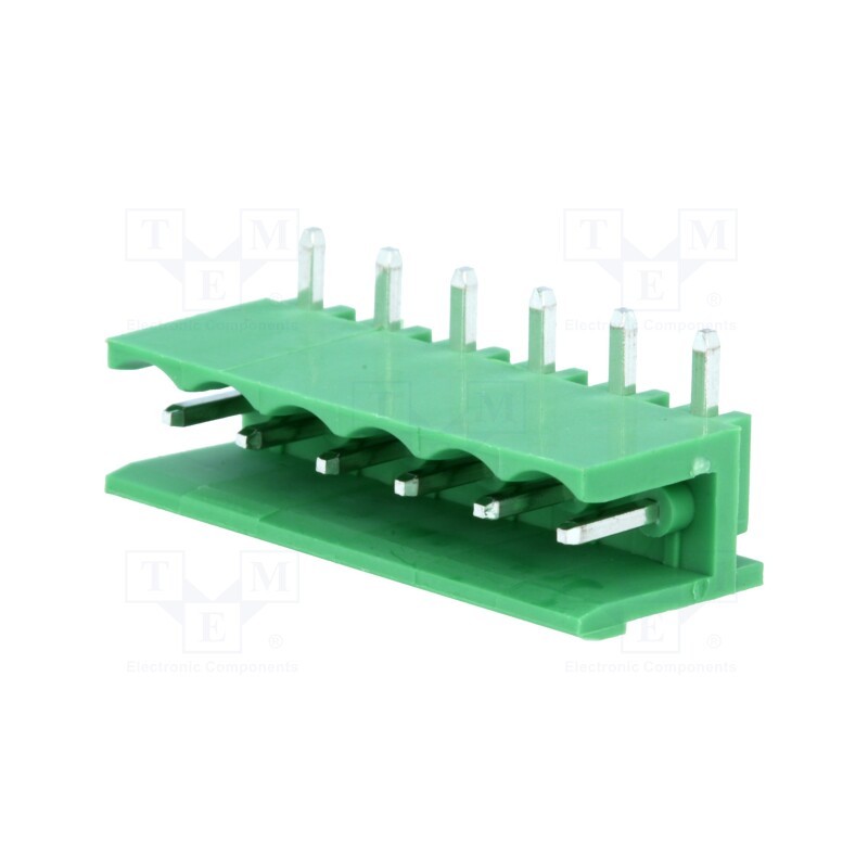 10 pcs : TBG-5-KB-6P/GN - Pluggable terminal block, Contacts ph: 5.08mm, ways: 6, socket