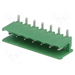 10 pcs : TBG-5-KB-7P/GN - Pluggable terminal block, Contacts ph: 5.08mm, ways: 7, socket