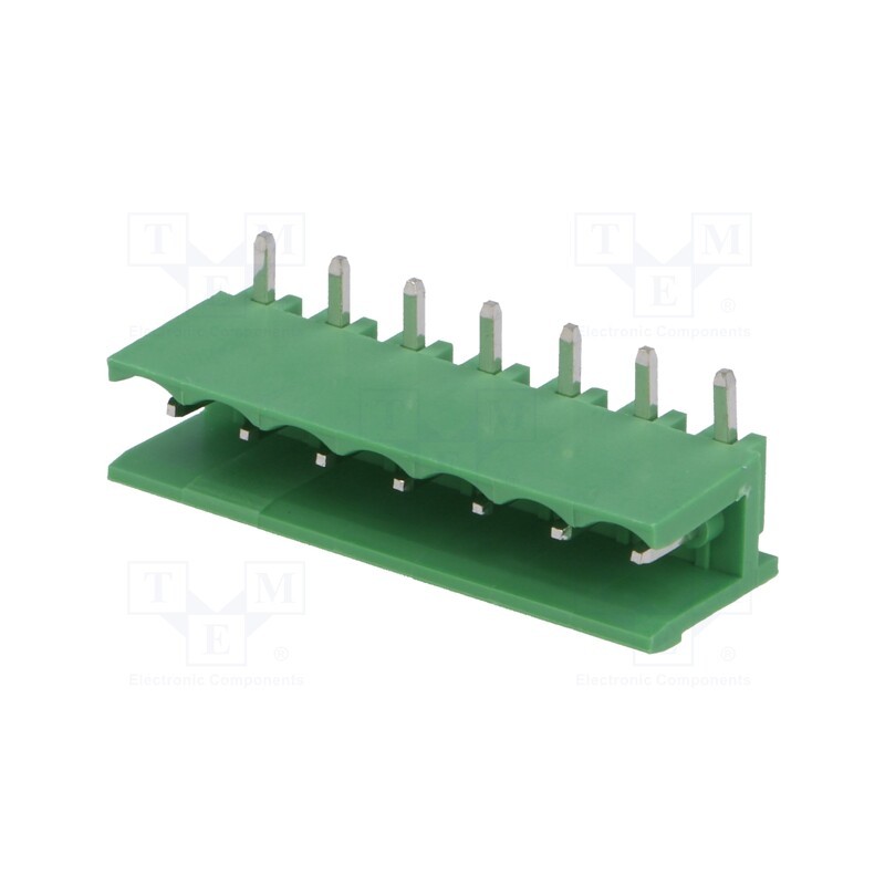 10 pcs : TBG-5-KB-7P/GN - Pluggable terminal block, Contacts ph: 5.08mm, ways: 7, socket