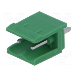 10 pcs : TBG-5-PB-2P/GN - Pluggable terminal block, Contacts ph: 5.08mm, ways: 2, straight