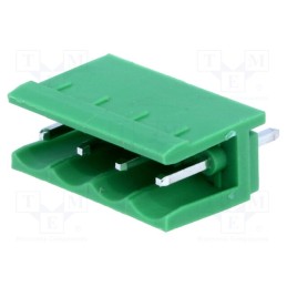10 pcs : TBG-5-PB-4P/GN - Pluggable terminal block, Contacts ph: 5.08mm, ways: 4, straight