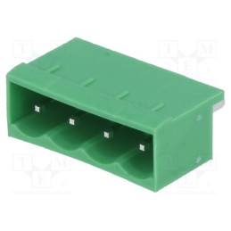 10 pcs : TBG-5-PW-4P/GN - Pluggable terminal block, Contacts ph: 5.08mm, ways: 4, straight