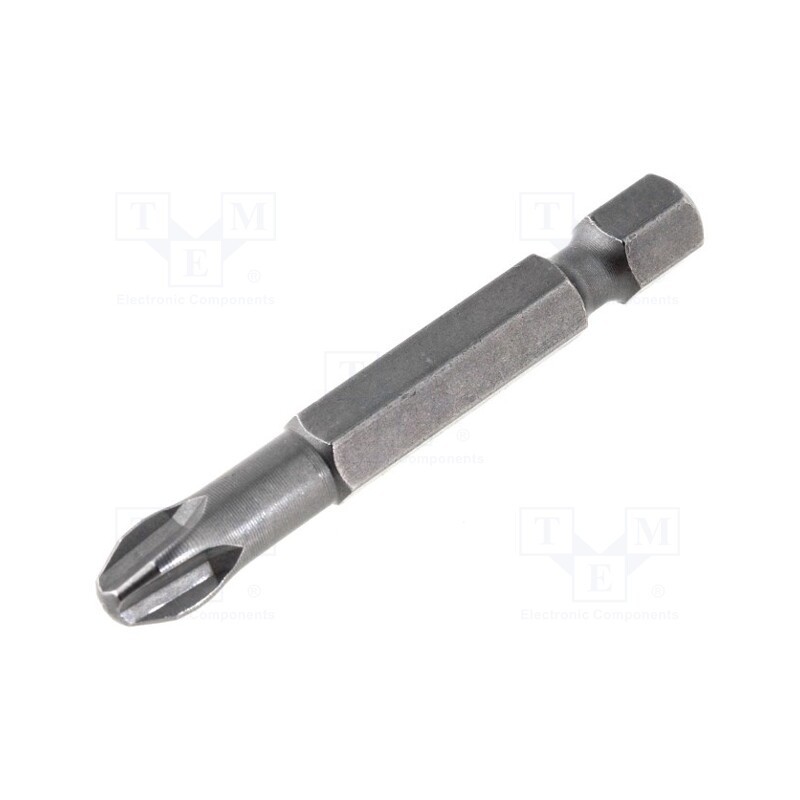 10 pcs : 5059815001 - Screwdriver bit, Phillips, PH3, Overall len: 50mm, TORSION