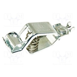 10 pcs : BU-24APN - Crocodile clip, 25A, Grip capac: max.19mm, Overall len: 72mm