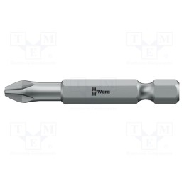 10 pcs : 5059805001 - Screwdriver bit, Phillips, PH1, Overall len: 50mm, TORSION