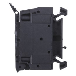 1 pcs - Weidmuller W Series Black Fused DIN Rail Terminal, Single-Level, Screw Termination