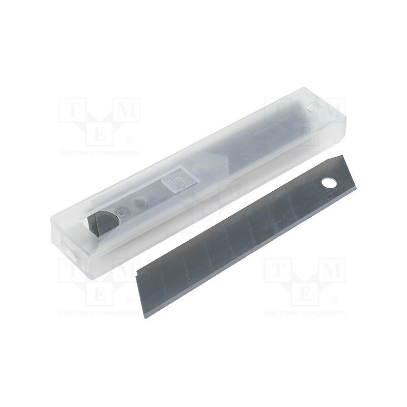 10 pcg : 31005 - Blade, PRE-KNIFE02, 18mm, 10pcs.