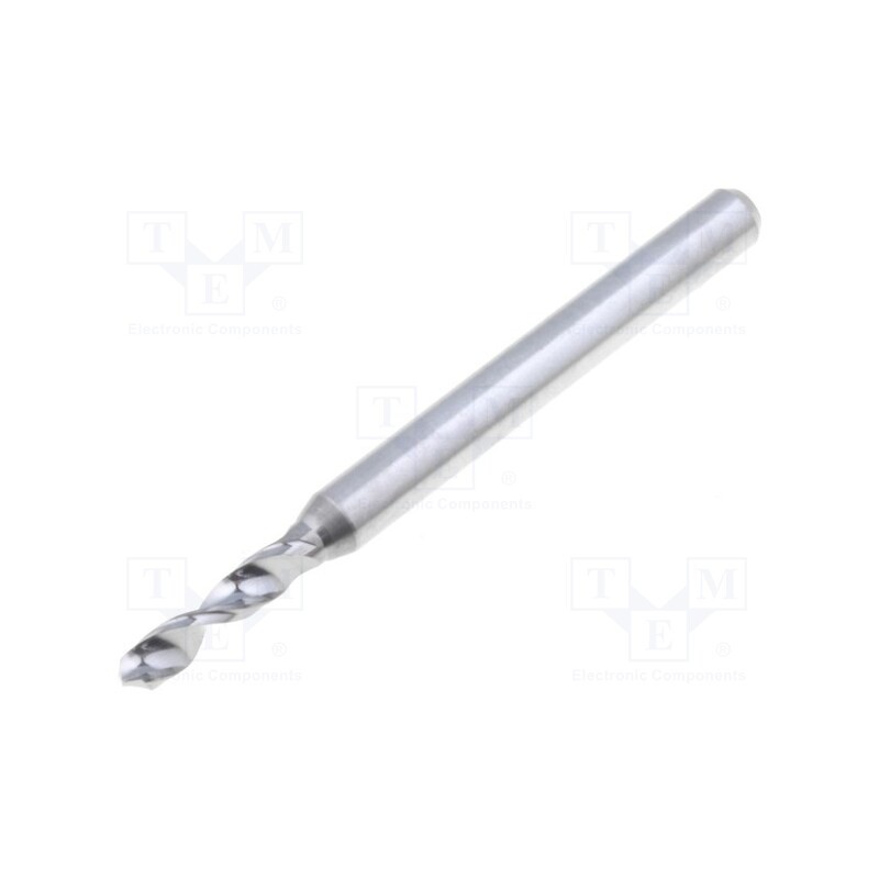10 pcs : SM 32 M 2200 105 - Drill bit, Ø: 2.2mm, L: 38.2mm, PCB, 1/8' (3,175mm)
