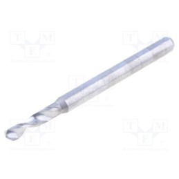 10 pcs : SM 32 M 2450 105 - Drill bit, Ø: 2.45mm, L: 38.2mm, PCB, 1/8' (3,175mm)