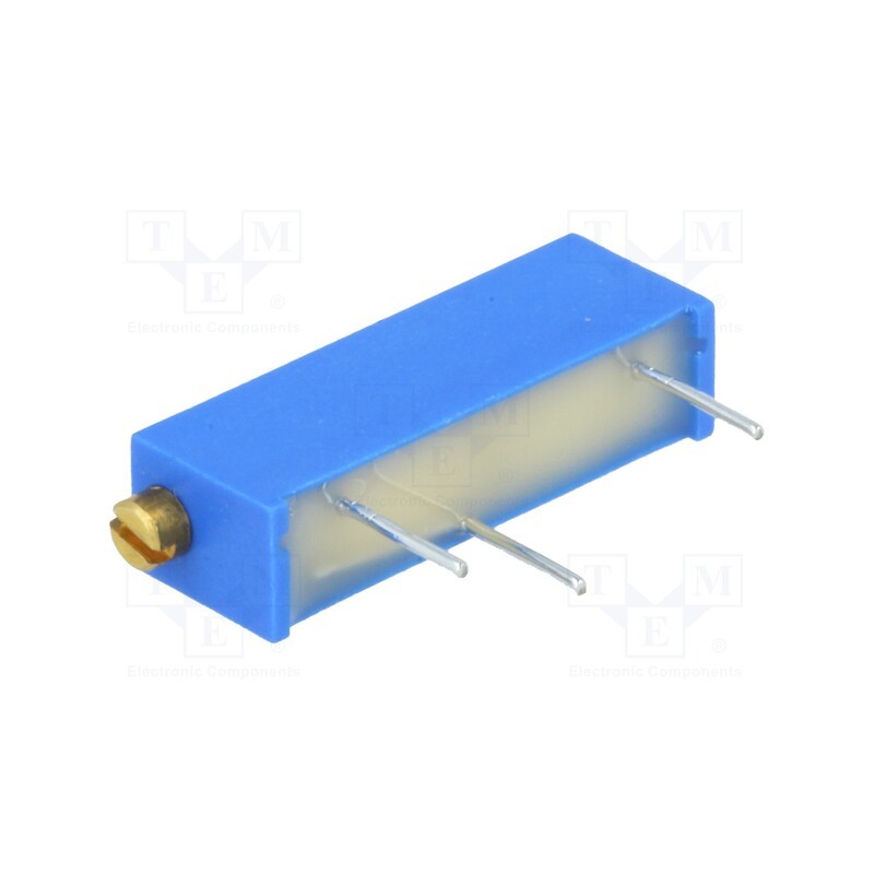 10 pcs : 3006P-1-504LF - Potentiometer: mounting, multiturn, 500kΩ, 750mW, ±10%, linear