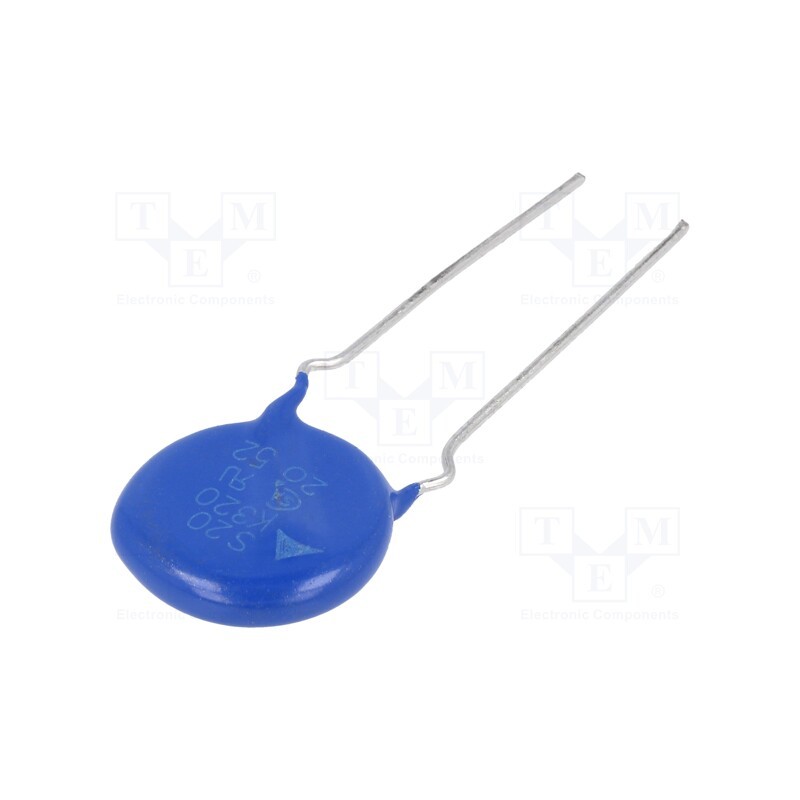 10 pcs : B72220S0321K501 - Varistor: metal-oxide, THT, 320VAC, 420VDC, 510V, 8000A, -40÷105°C