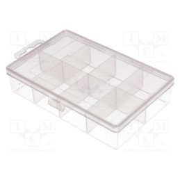 10 pcs : NB-BOX8 - Container: collective, with partitions, polypropylene