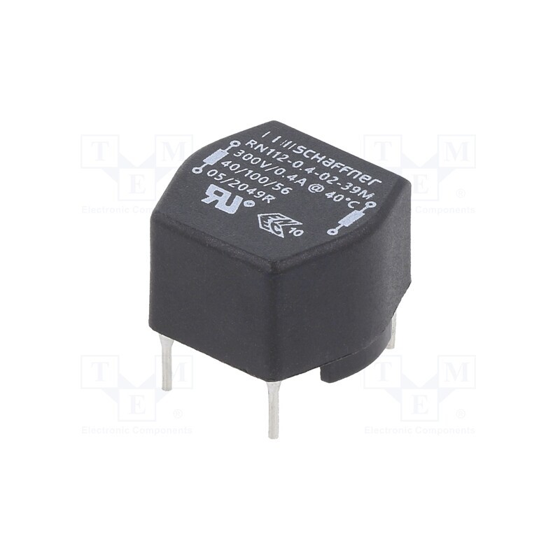 10 pcs : RN112-0.4-02-39M - Inductor: wire with current compensation, THT, 39mH, 400mA