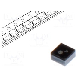 10 pcs : LM94023BITMX/NOPB - IC: temperature sensor, -50÷150°C, DSBGA4, SMD, Accur: ±2,7°C