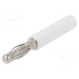 10 pcs : A 40-20 NI / WS - Adapter, 4mm banana, banana 2mm socket,banana 4mm plug, 10A