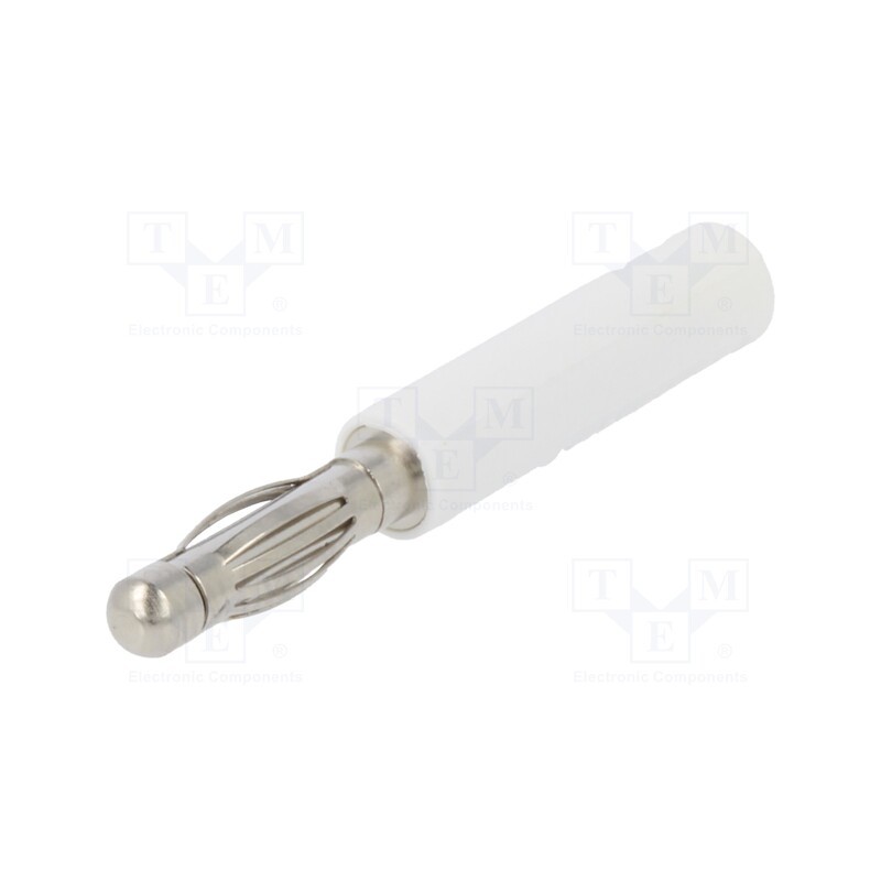 10 pcs : A 40-20 NI / WS - Adapter, 4mm banana, banana 2mm socket,banana 4mm plug, 10A