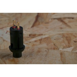 1 pcs - RS PRO Miniature Push Button Switch, Momentary, Panel Mount, 8mm Cutout, SPST, 120/250V ac