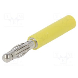 10 pcs : A 40-20 NI / GE - Adapter, 4mm banana, banana 2mm socket,banana 4mm plug, 10A