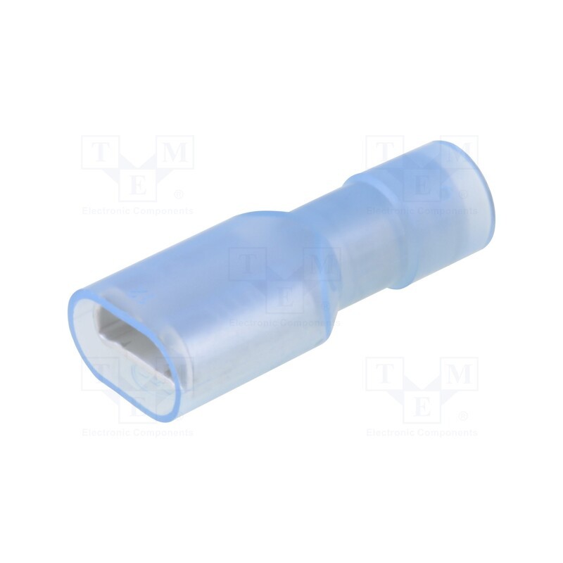 20 pcs : TMDN 630820-FA-BCL - Terminal: flat, 6.3mm, 0.8mm, female, 2mm2, crimped, for cable