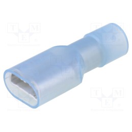 20 pcs : TMEDN 630820-FA-BCL - Terminal: flat, 6.3mm, 0.8mm, female, 2mm2, crimped, for cable