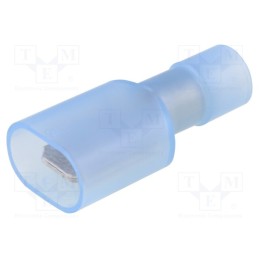 20 pcs : TMEDN 630820-MA-BCL - Terminal: flat, 6.3mm, 0.8mm, male, 2mm2, crimped, for cable
