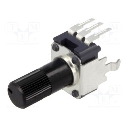 10 pcs : RK09K1130081 - Potentiometer: shaft, balance,single turn,vertical, 10kΩ, ±20%
