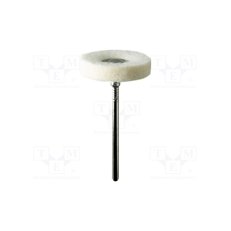 10 pcs : M.4615 - Tip fpr polishing, Ø: 22mm, Ø: 2.35mm, for polishing metals