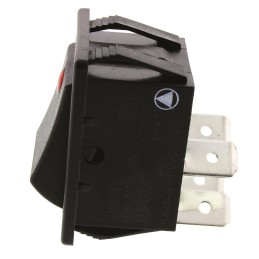 1 pcs - Arcolectric (Bulgin) Ltd DPST, On-Off Rocker Switch Panel Mount